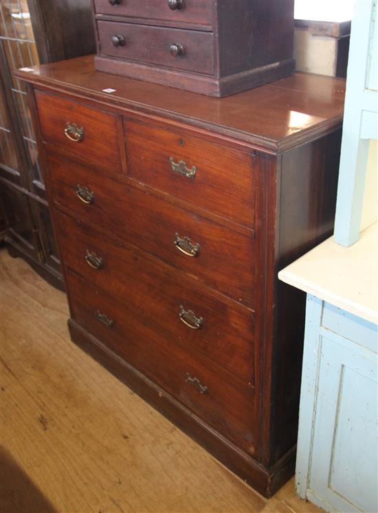 Edwardian mahogany chest of drawers